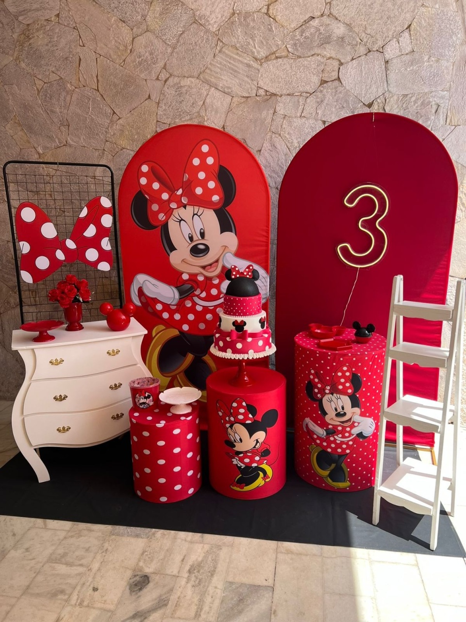 Minnie Vermelha Romano 2 Completo - kitfestabh