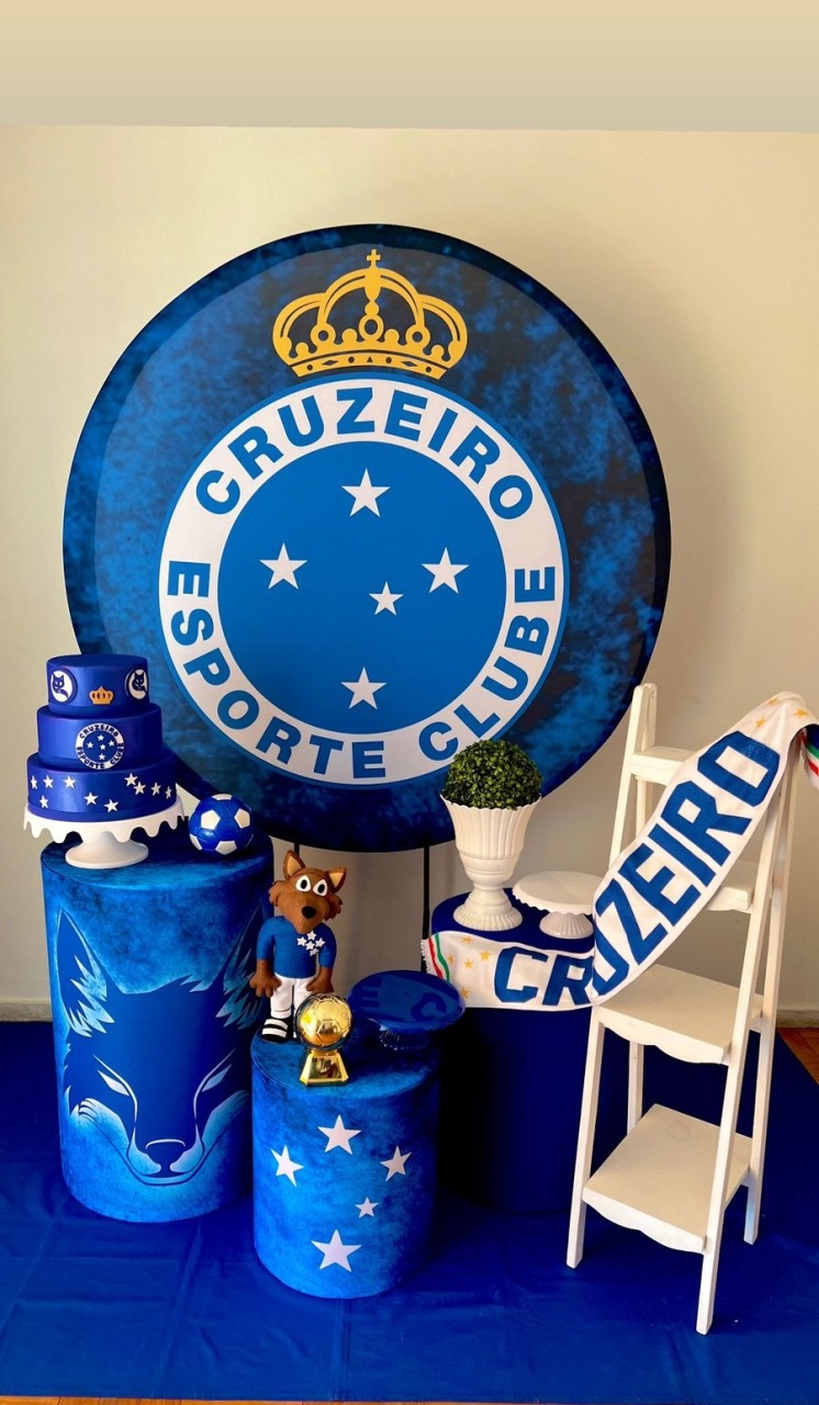 Cruzeiro 2 Com Bolo E Escadinha - kitfestabh