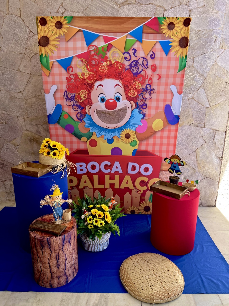Festa Junina Palhaço - kitfestabh