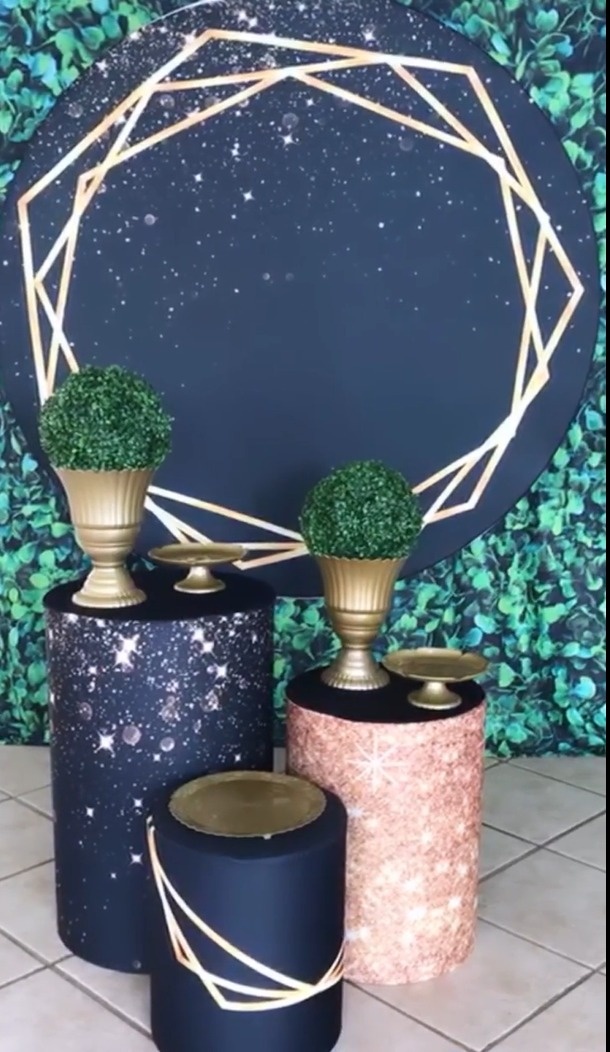 Preto Com Dourado 2 - kitfestabh
