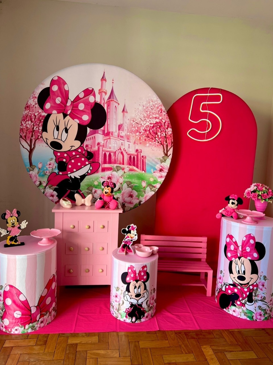 Minnie Rosa Completo - kitfestabh