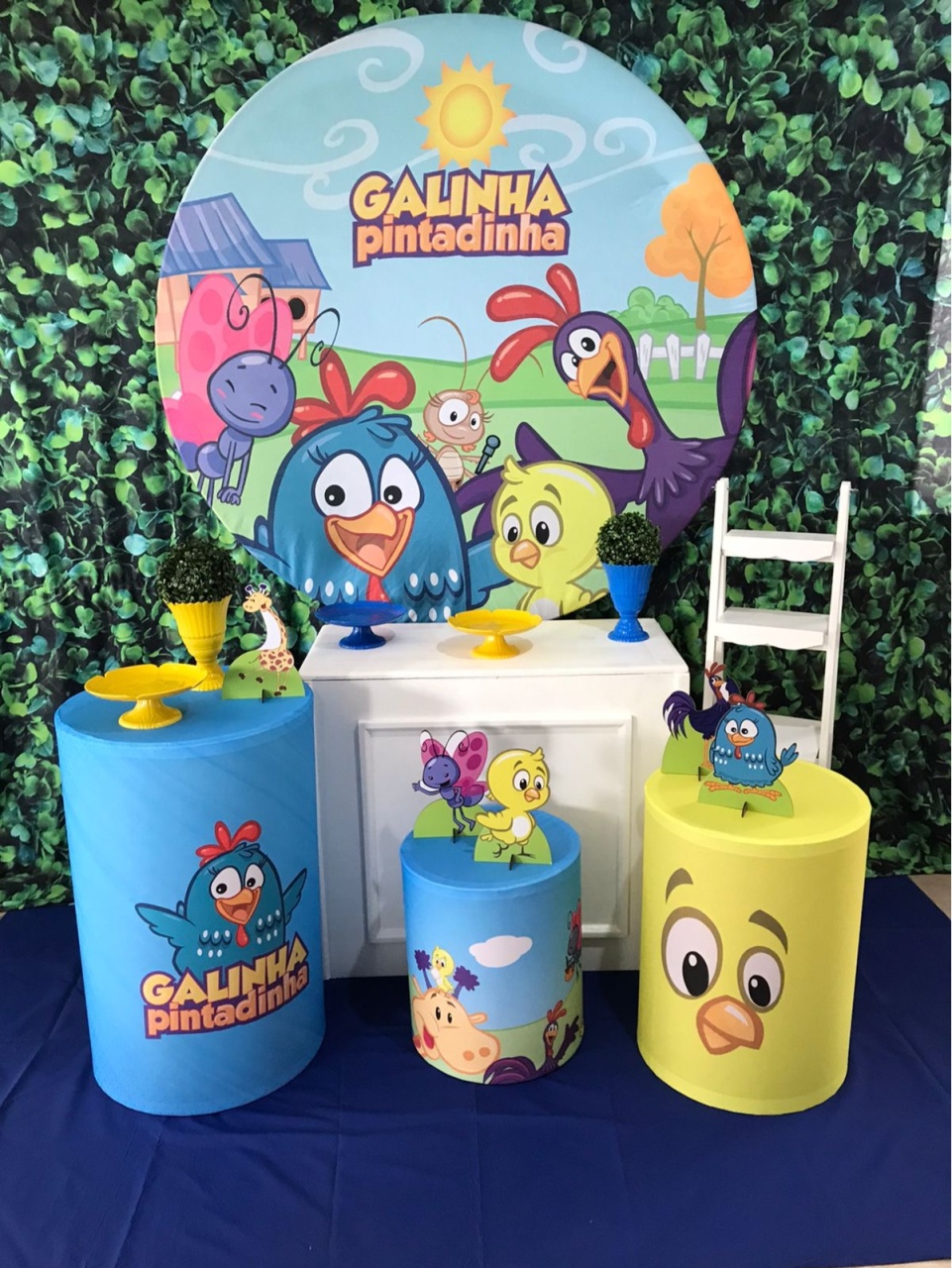 Galinha Pintadinha Menino (Básico) - kitfestabh