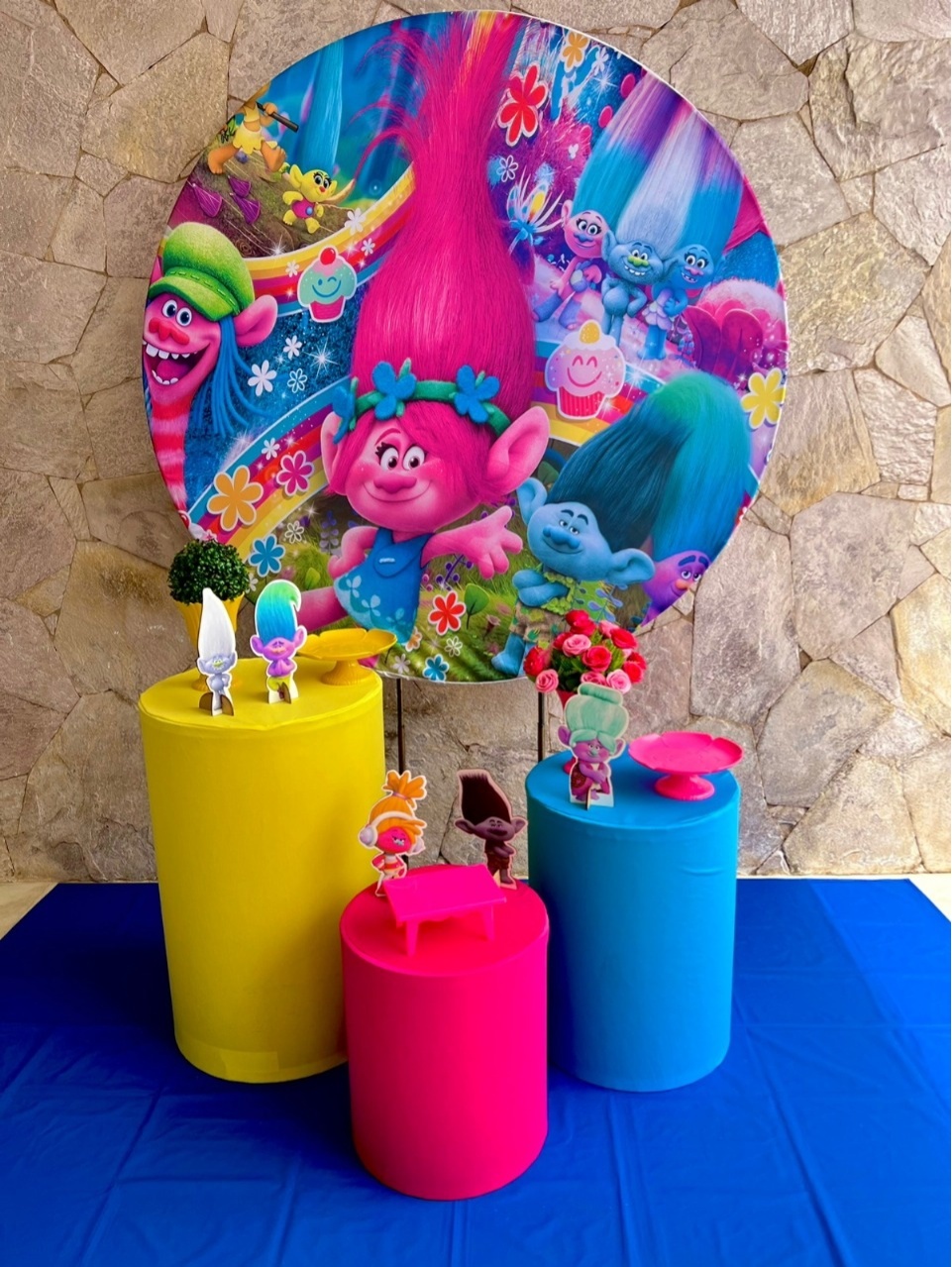 Trolls Menina - kitfestabh
