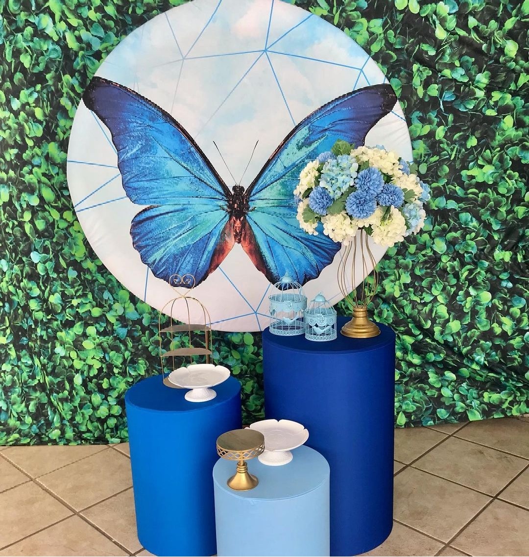 Borboleta Azul - kitfestabh