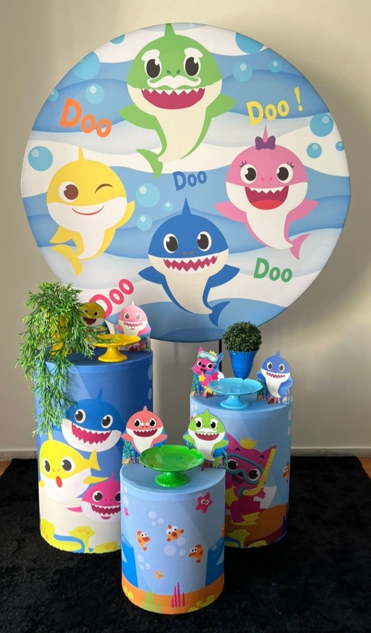 Baby Shark Básico - kitfestabh