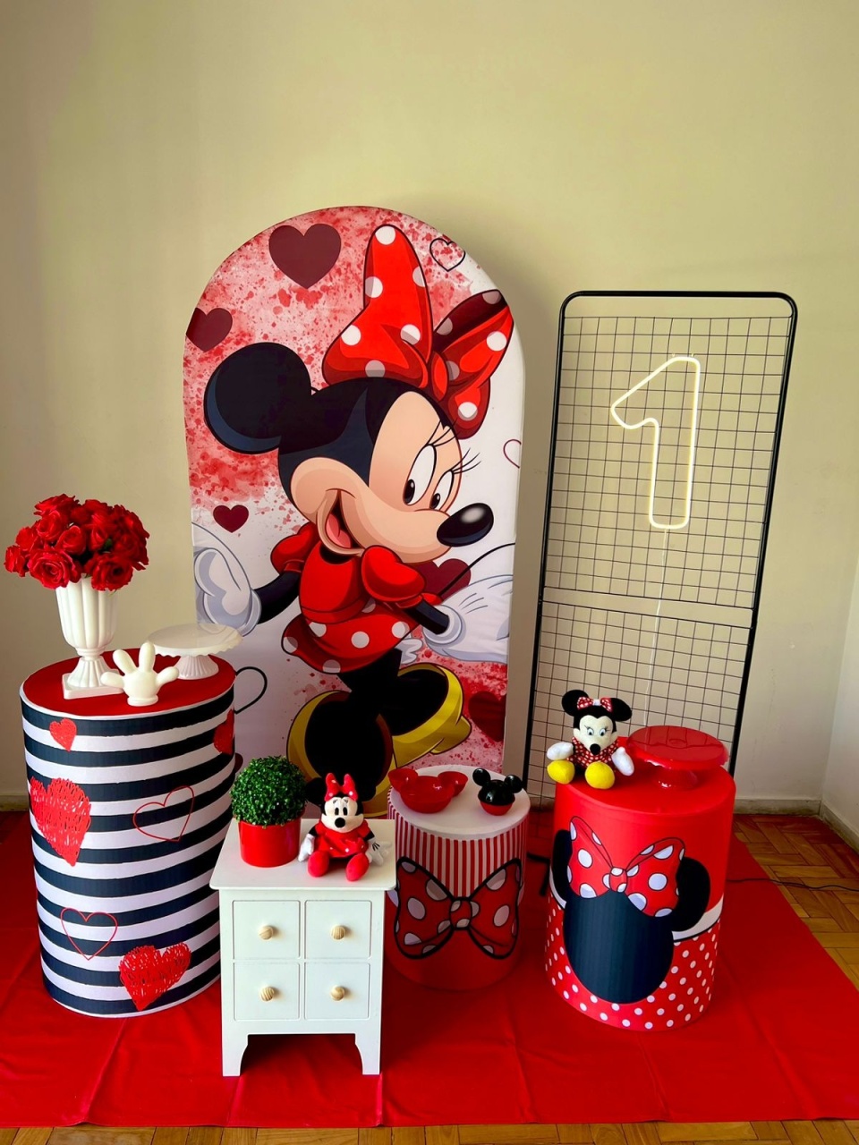 Minnie Vermelha Romano - kitfestabh