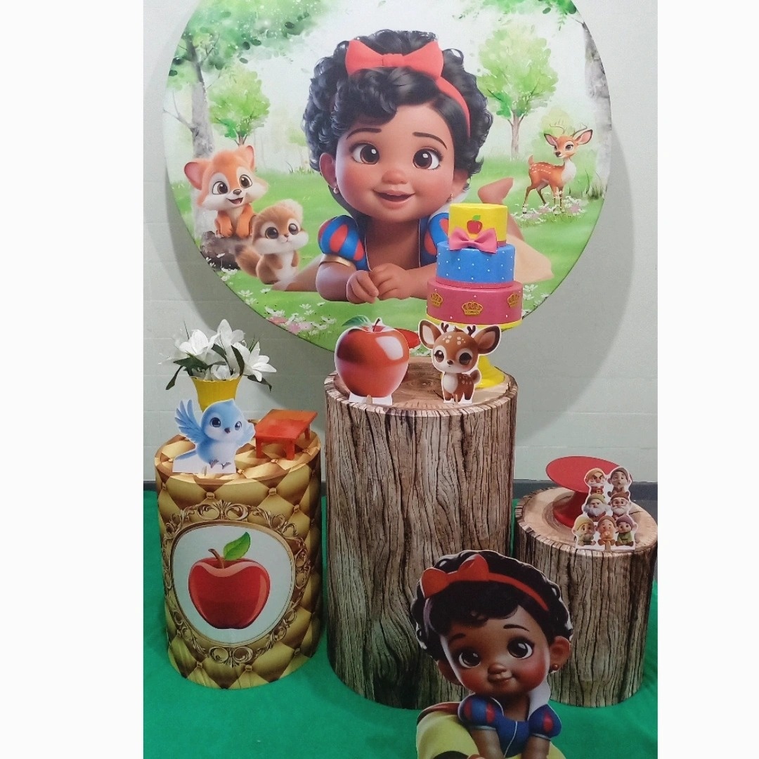 Kit Branca de Neve Baby Morena - Dafê Pegue e Monte 