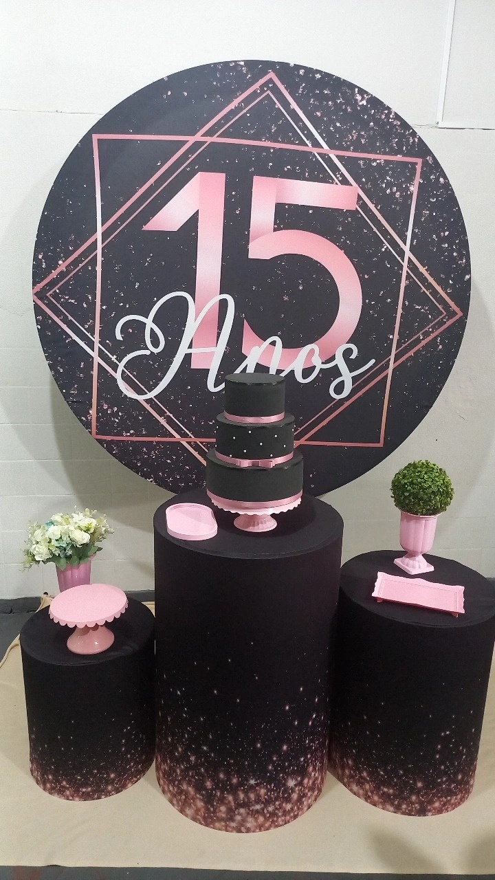 Kit 15 Anos - Dafê Pegue e Monte 