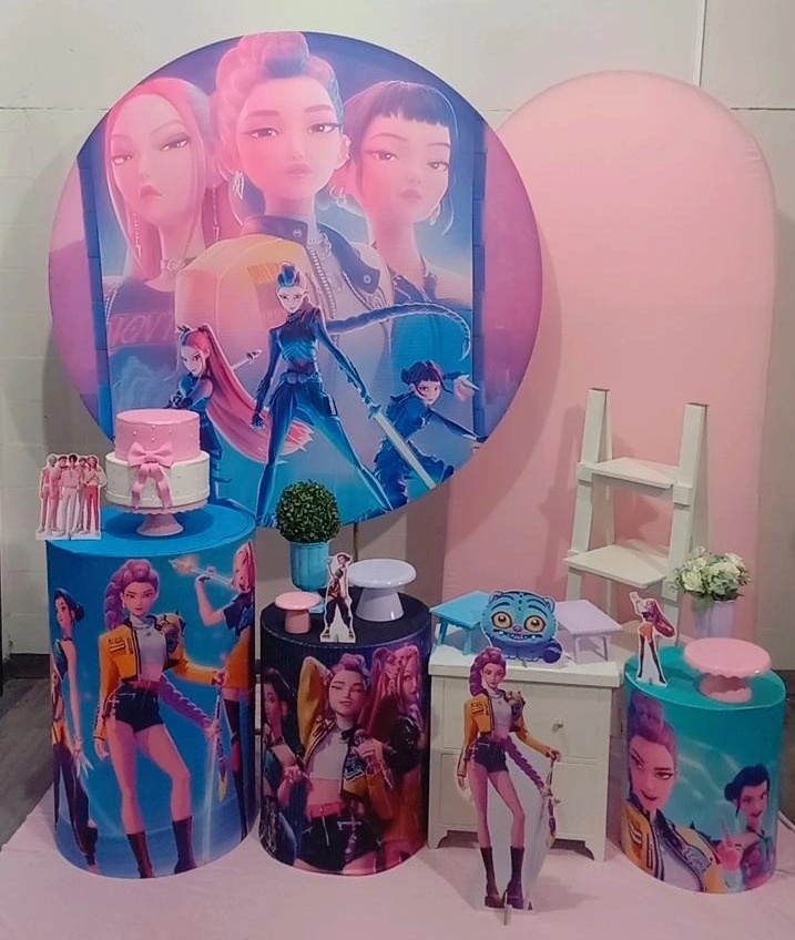 Kit Guerreiras Do K Pop - Dafê Pegue e Monte 