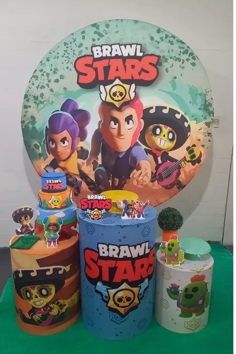 Kit Brawl Stars - Dafê Pegue e Monte 