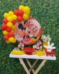 Kit Na Mesa Minnie Vermelha Com Arco - imagem 2