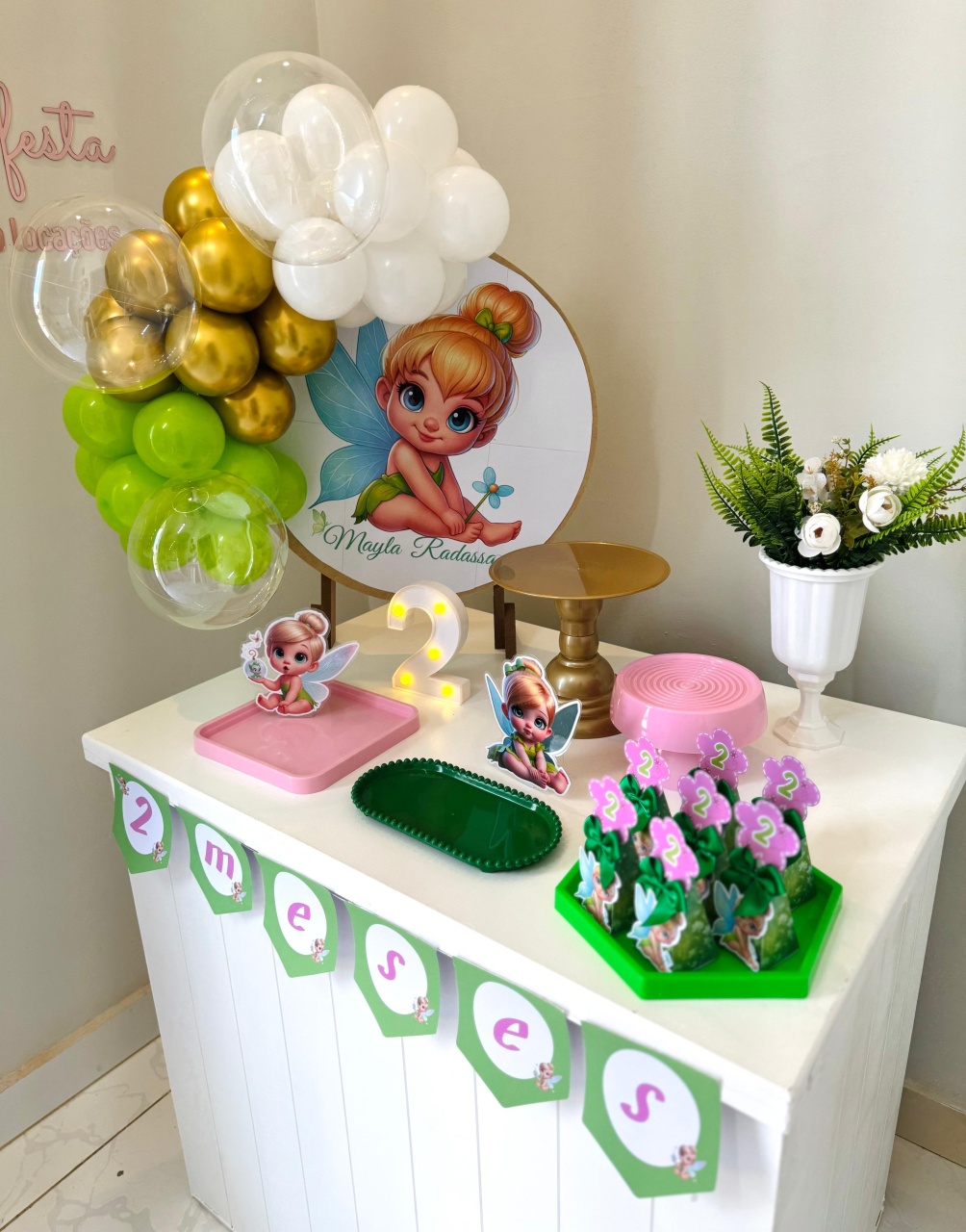 Kit Premium Sininho - Mini Festas