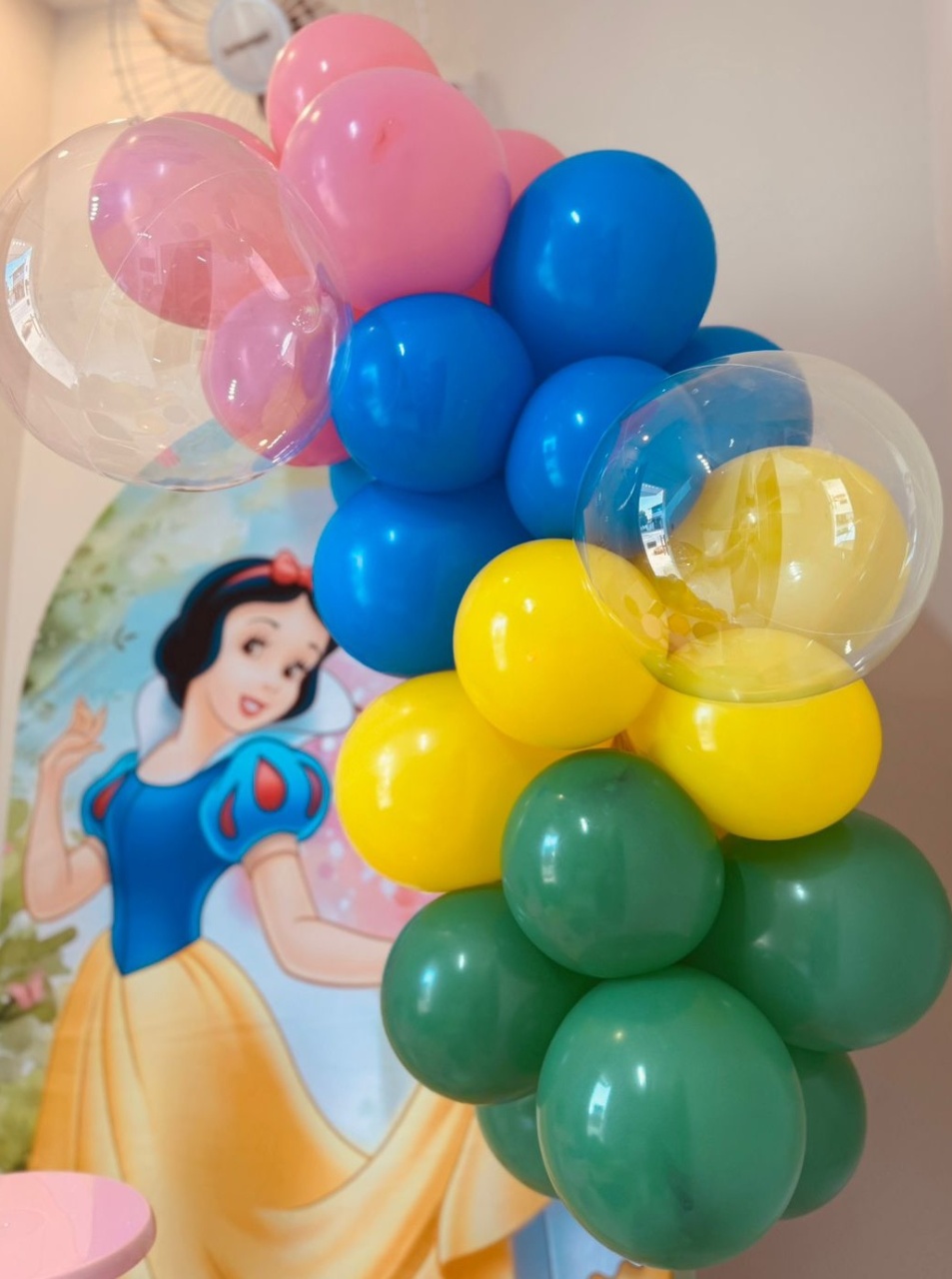 Guirlanda Com Balões 1,50Cm - Mini Festas