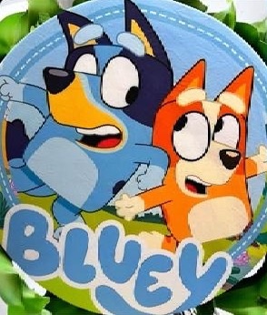 Capa Bluey  - Mini Festas