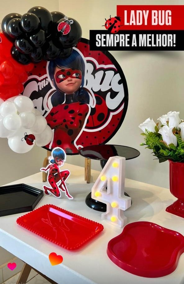 Kit Mini Festa Ladybug - Mini Festas