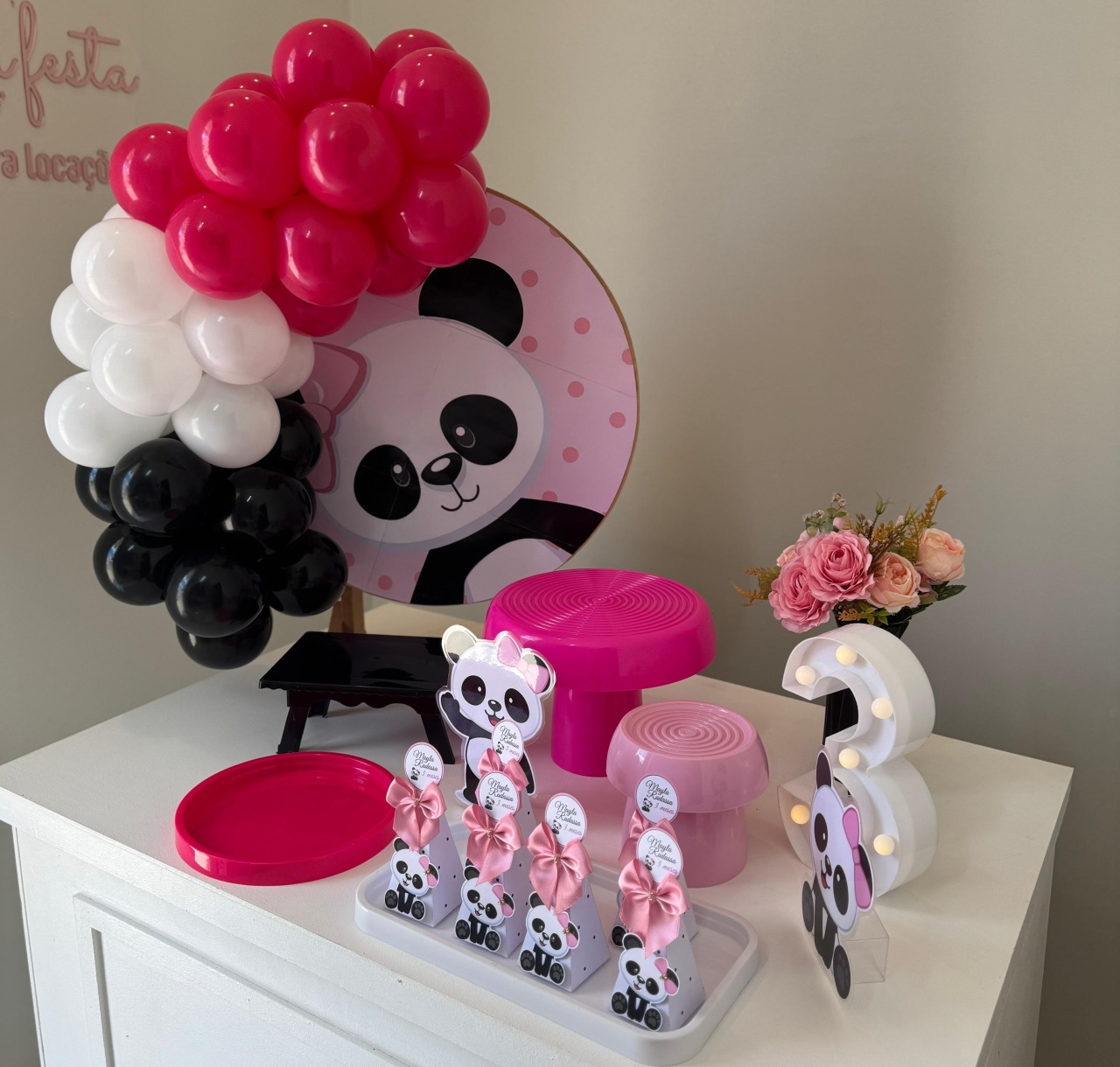 Kit Mini Festa Pandinha  - Mini Festas