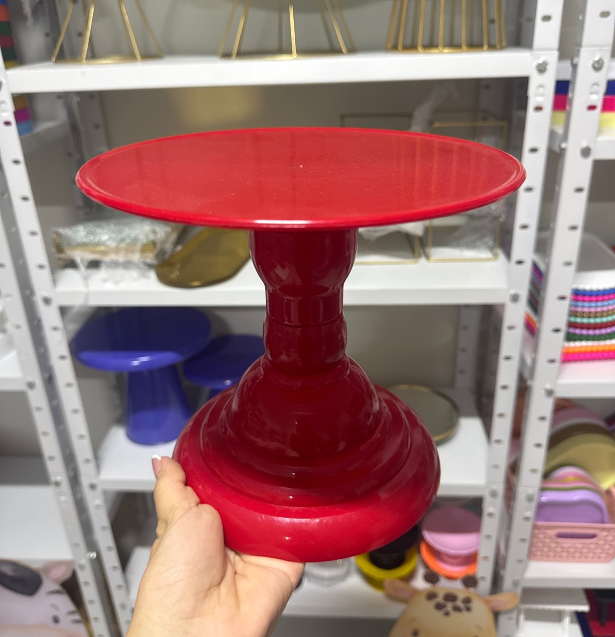 Boleira Vermelha - Mini Festas