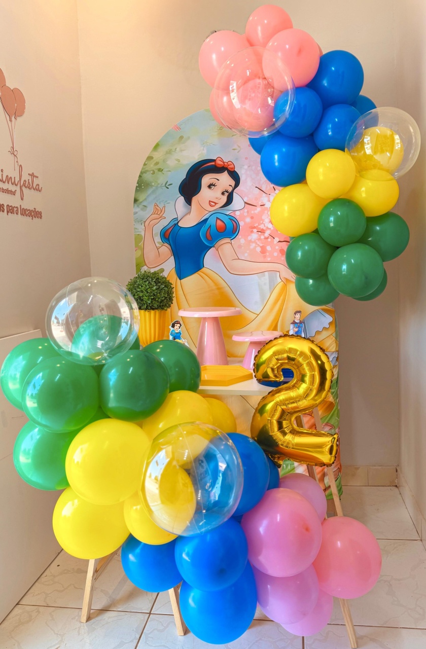 Kit Especial Branca de Neve - Mini Festas