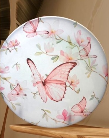Capa Borboleta Rosa - Mini Festas