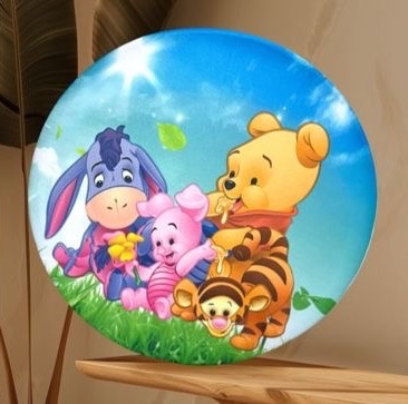 Capa Ursinho Pooh E Amigos - Mini Festas