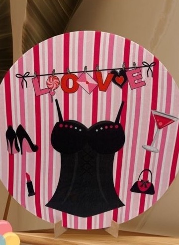 Capa Chá de Lingerie  - Mini Festas