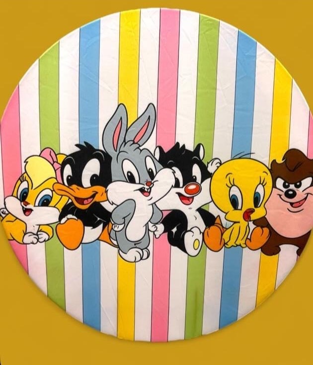 Capa Baby Looney Tunes 3 - Mini Festas