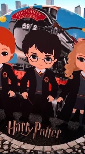 Capa Harry Potter Cute - Mini Festas