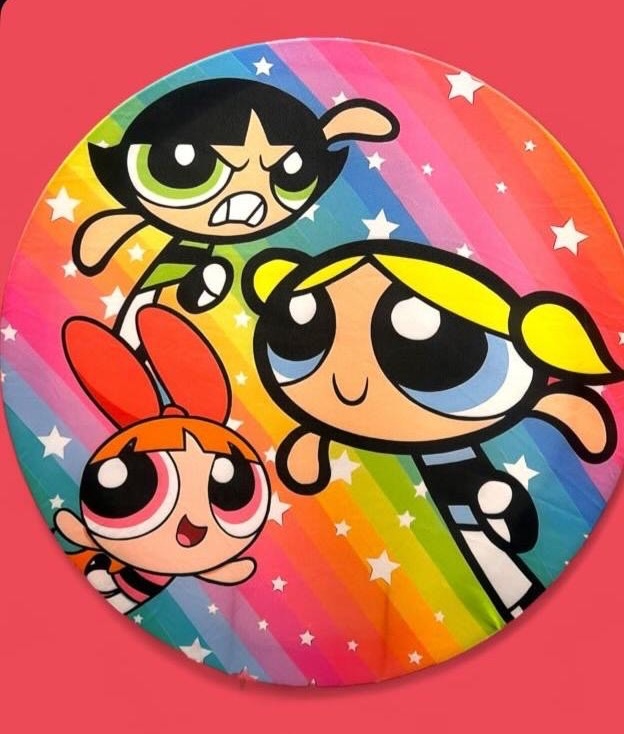 Capa Meninas Super Poderosas  - Mini Festas
