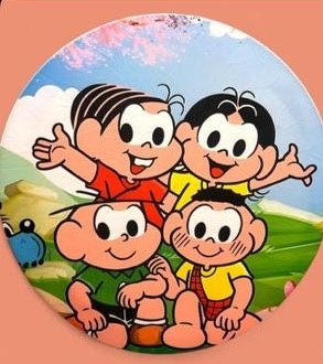 Capa Turma da Monica  - Mini Festas