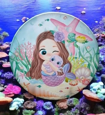 Capa Sereia  - Mini Festas