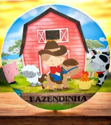 Capa Fazendinha  - Mini Festas