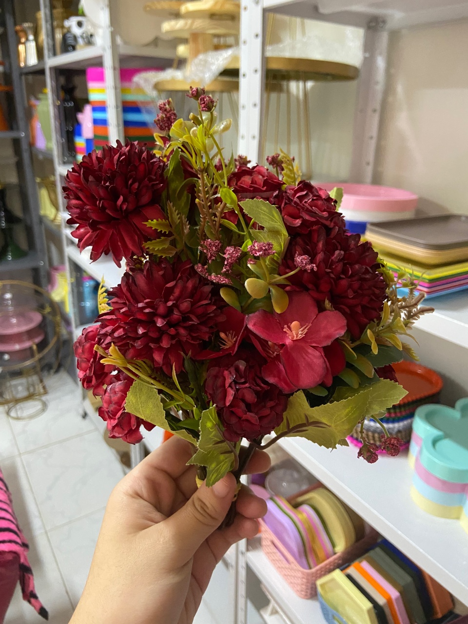 Flores Vermelhas 3 - Mini Festas