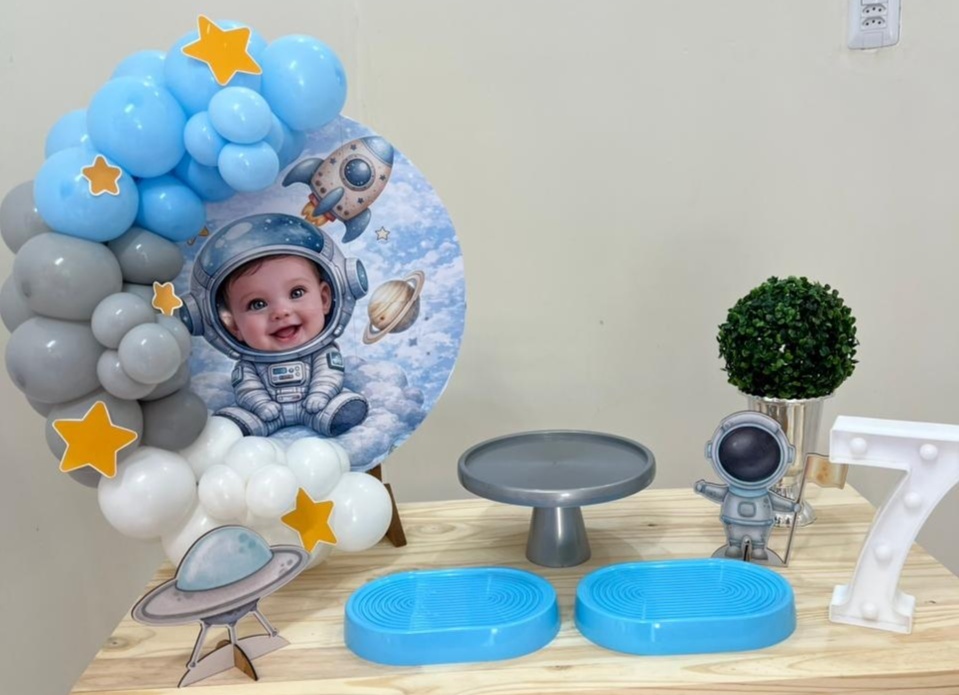 Kit Astronautaa - Mini Festas