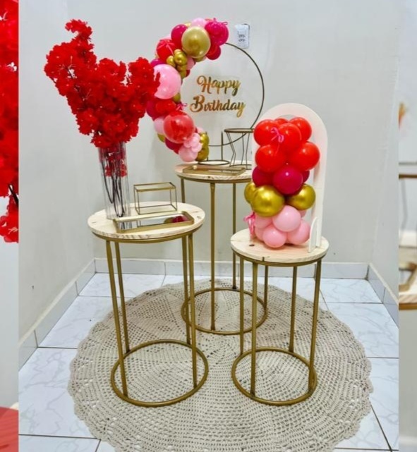 Kit Pink Com Rosa - Mini Festas