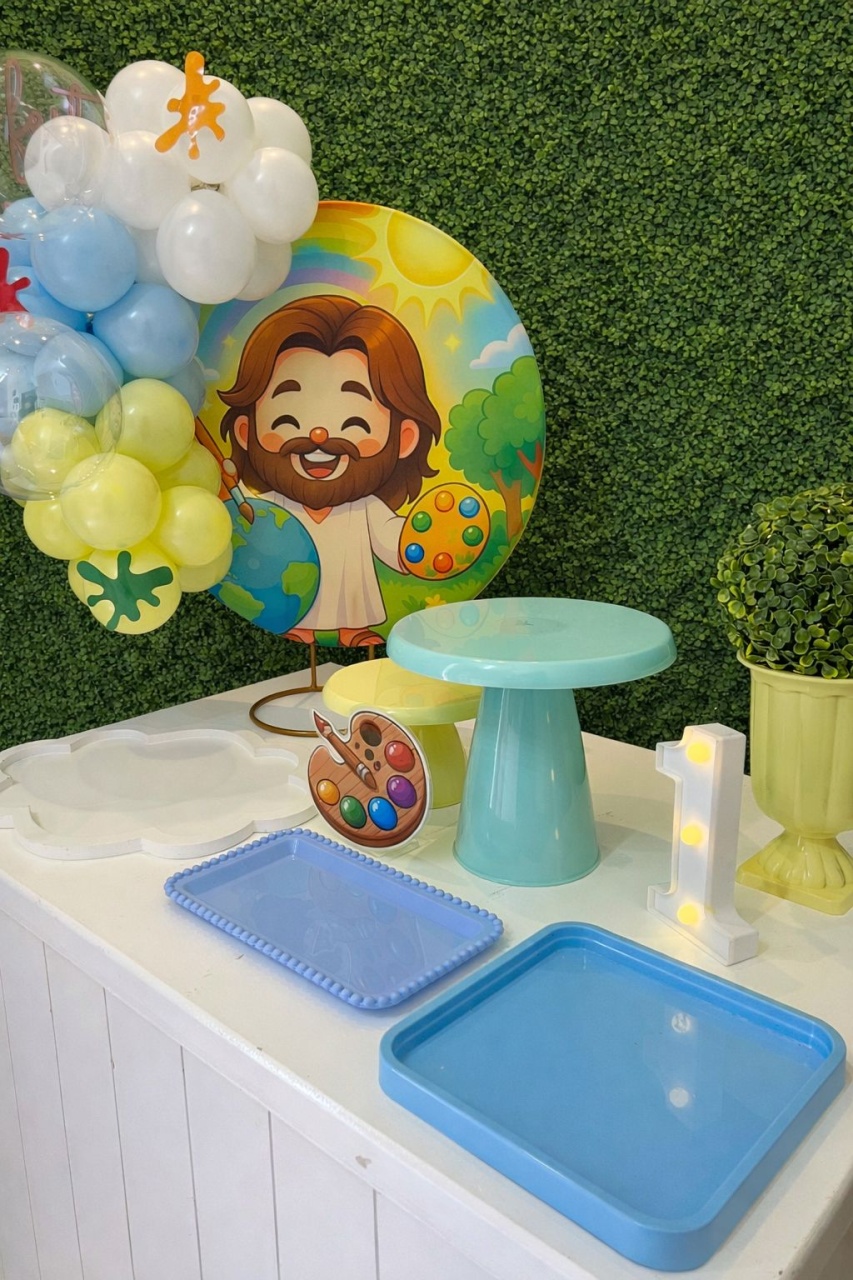 Kit Jesus Maior Pintor - Mini Festas
