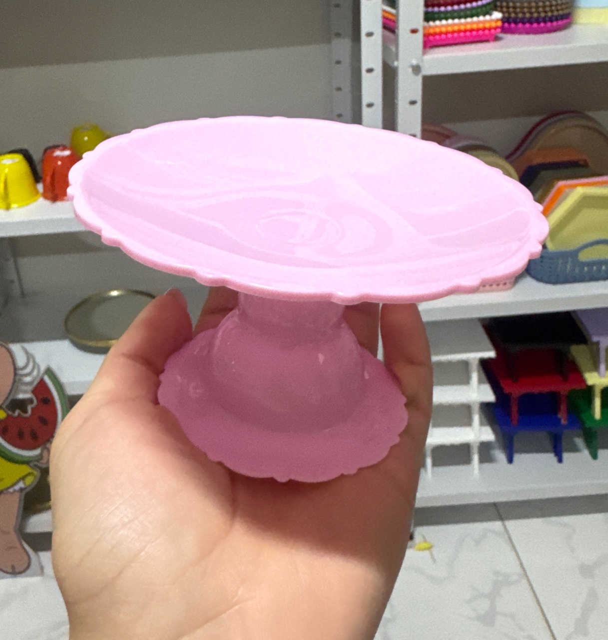 Mini Cake Rosa Candy  - Mini Festas