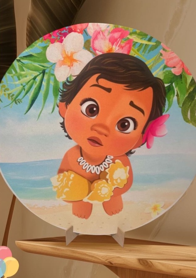 Capa Moana Baby - Mini Festas