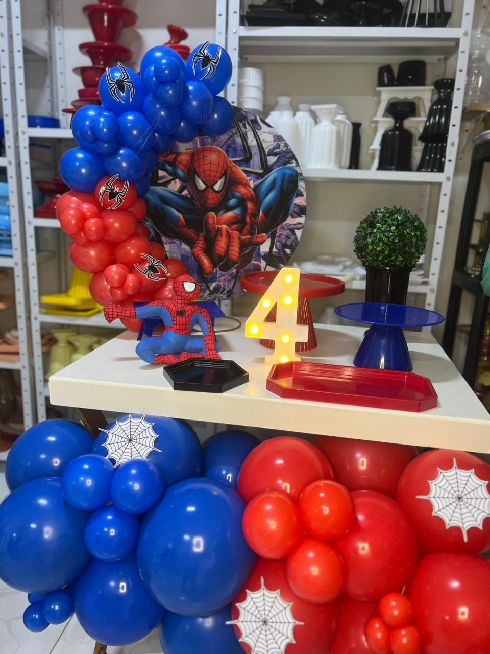 Kit Homem Aranha - Mini Festas