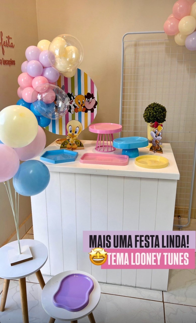 Kit Baby Loney Tunes - Mini Festas