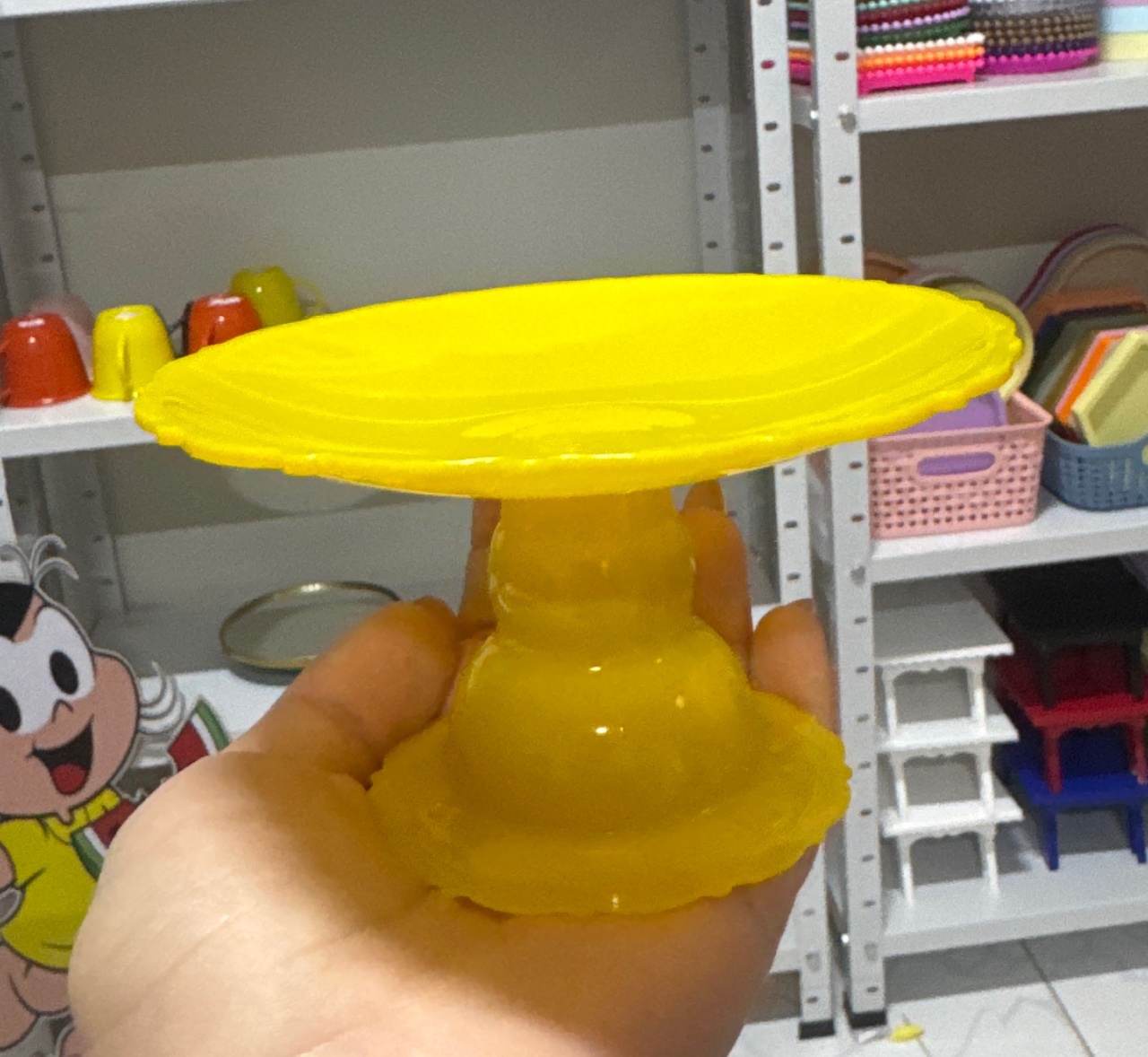 Mini Cake Amarelo  - Mini Festas