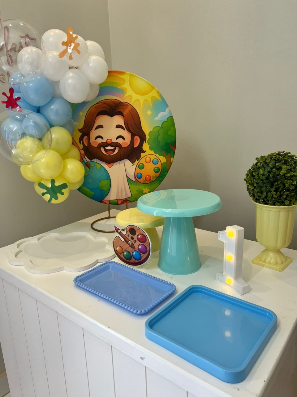Kit Mini Premium O Maior Pintor Do Mundo - Mini Festas