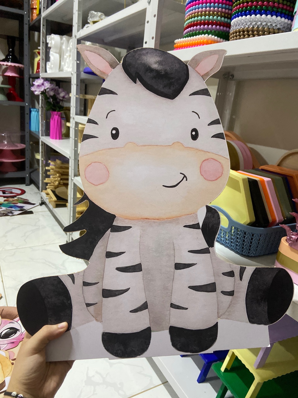 Display de Chao (Zebra) - Mini Festas