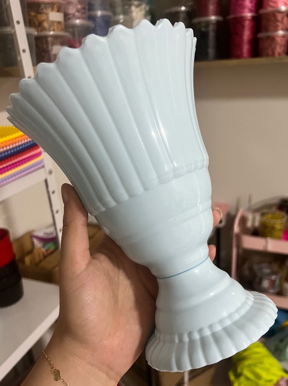 Vaso Azul Candy - Mini Festas
