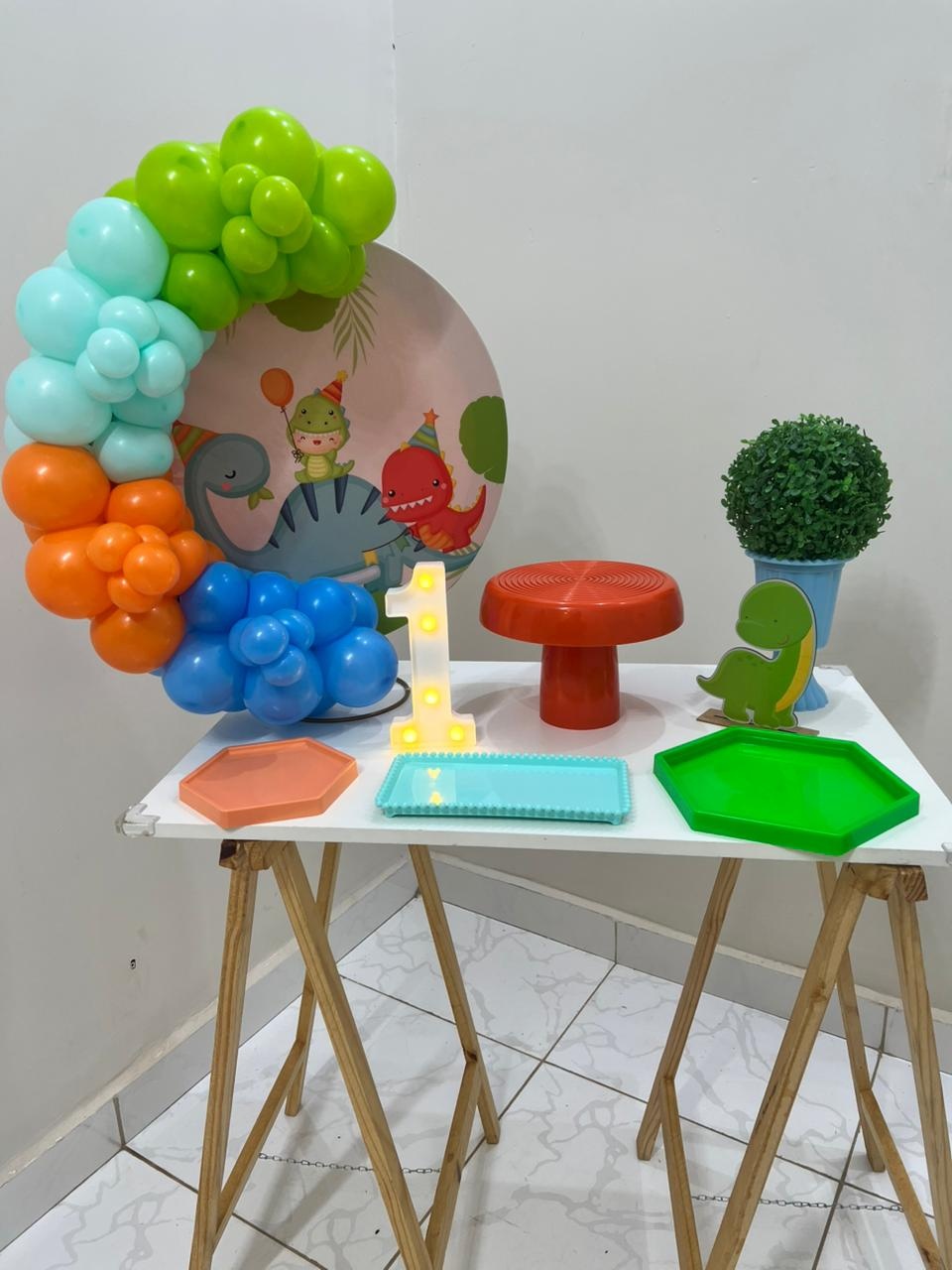 Kit Premiun Dino - Mini Festas