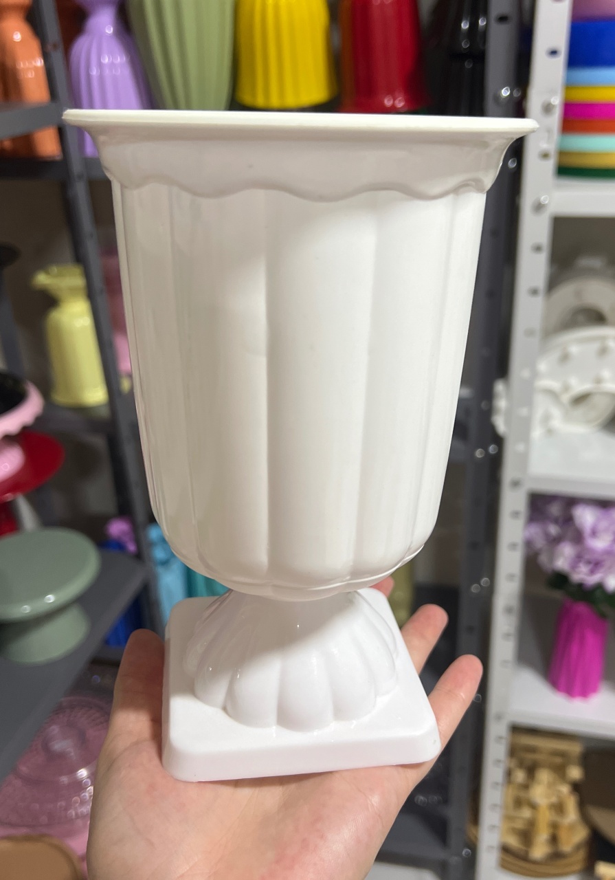 Vaso Branco - Mini Festas