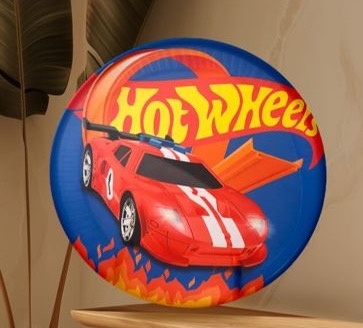 Capa Hot Wheels - Mini Festas