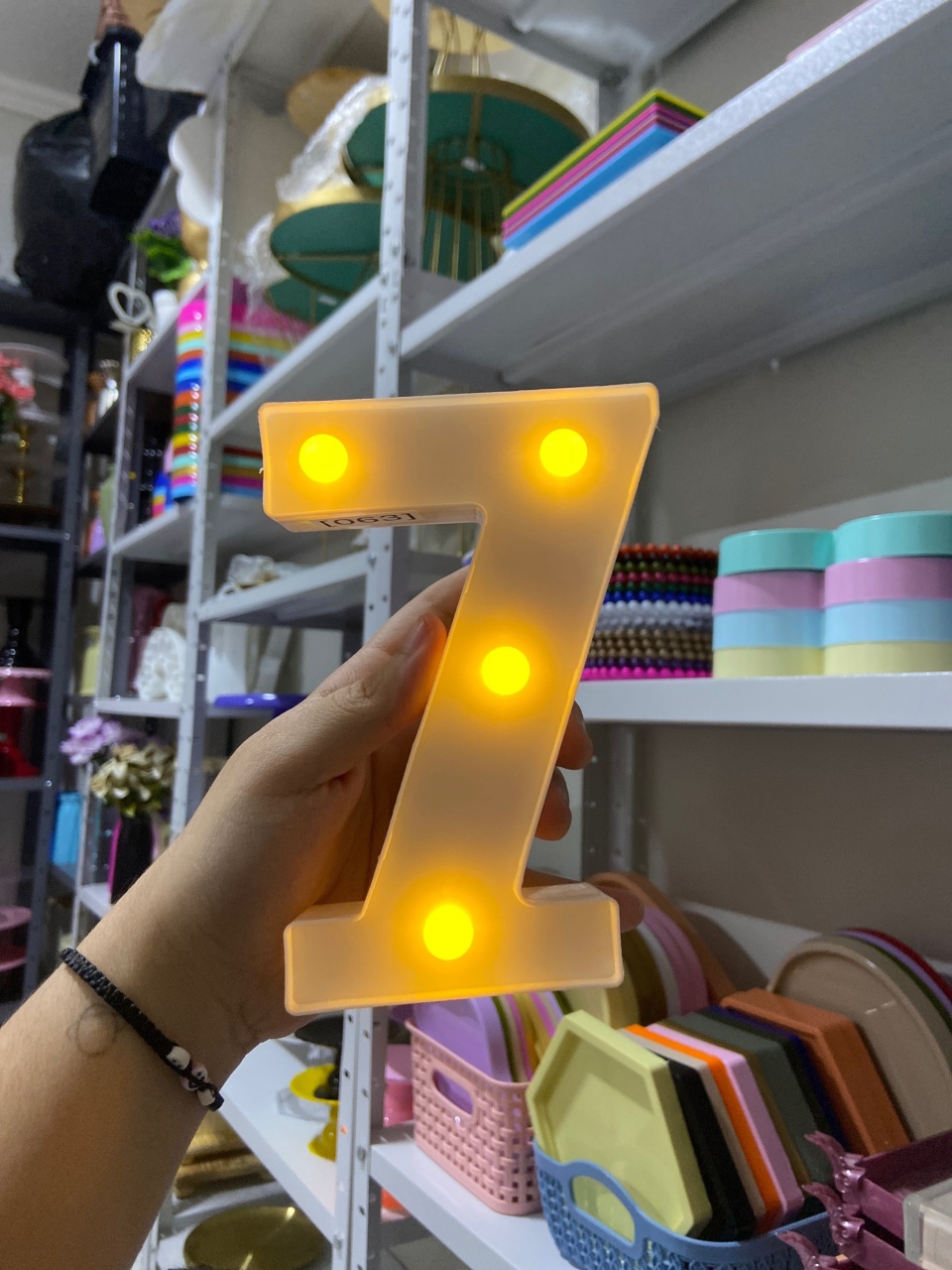 Numero Led 7 - Mini Festas