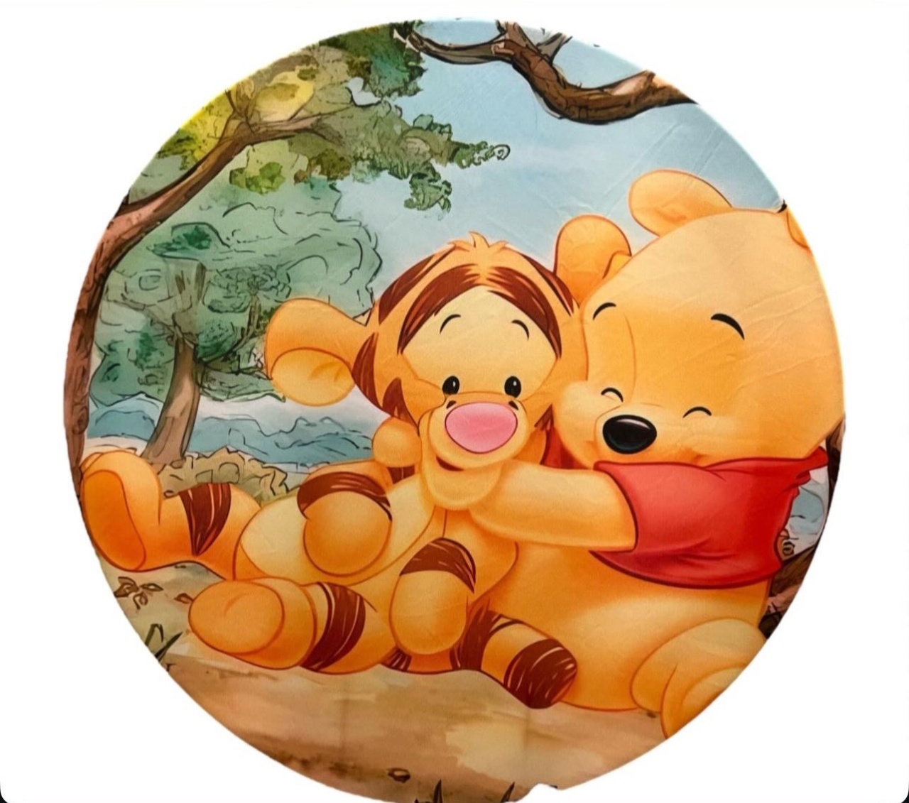 Capa Ursinho Pooh - Mini Festas