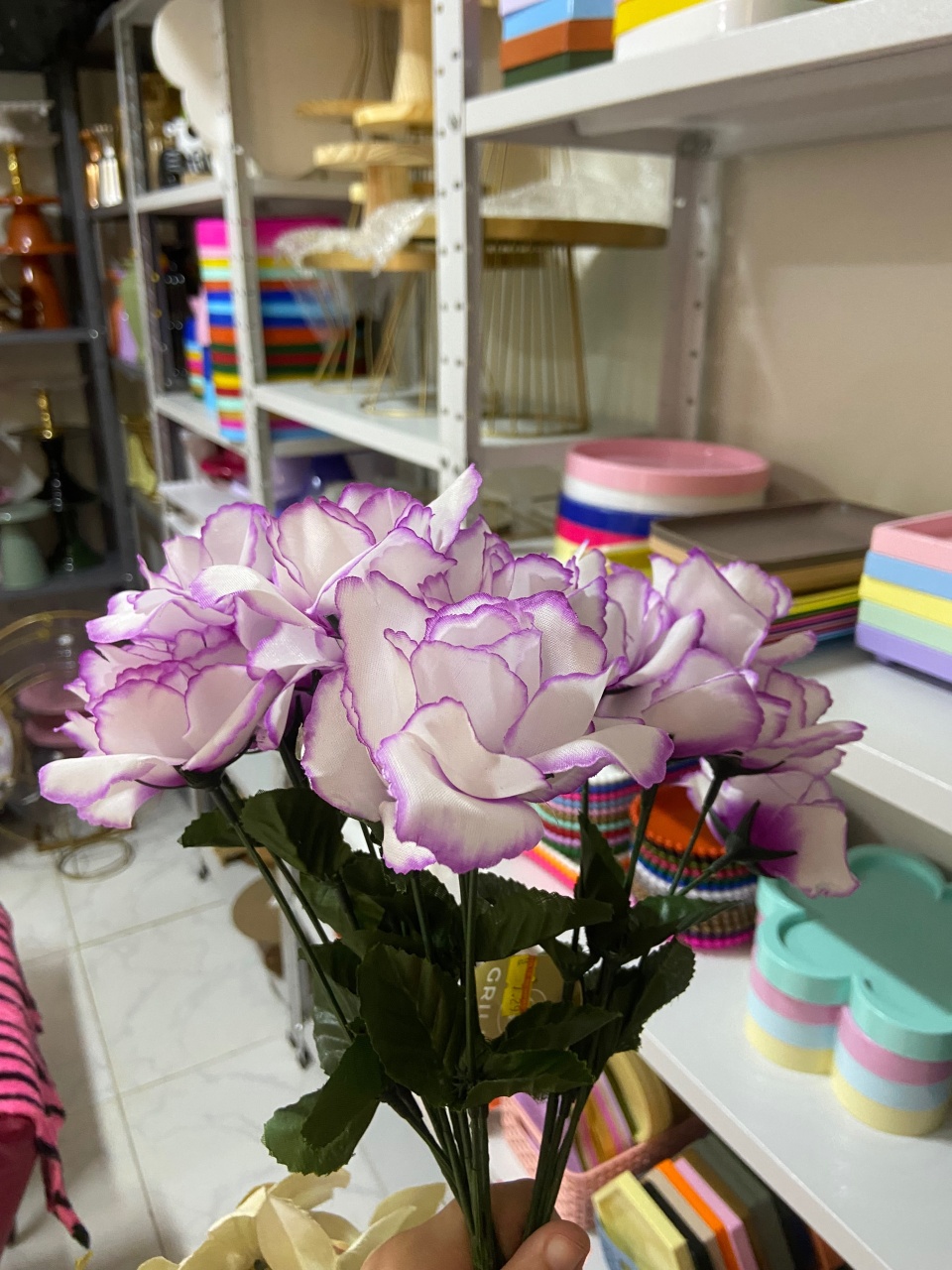 Flores Lilas  - Mini Festas