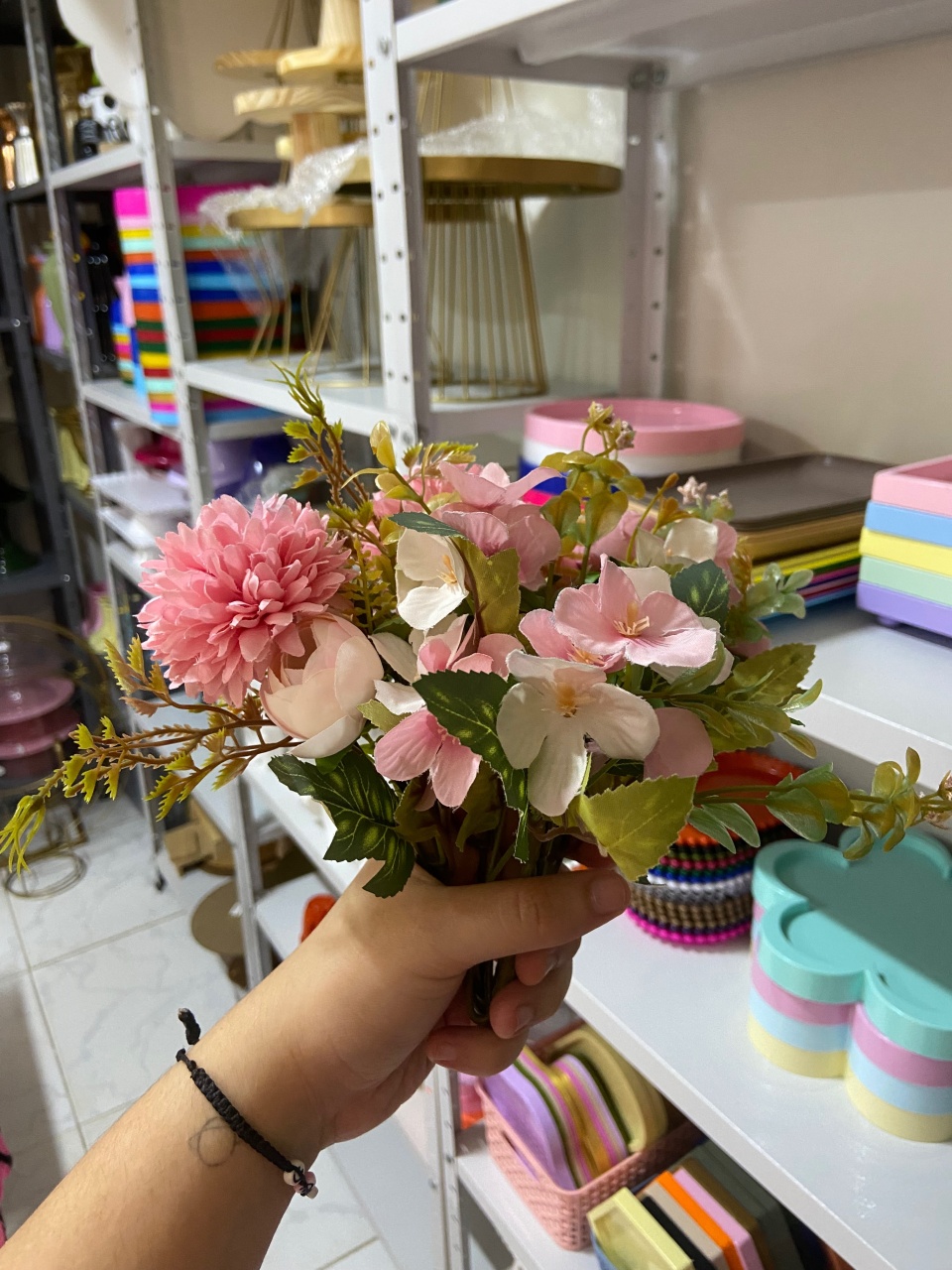 Flores Rosas - Mini Festas